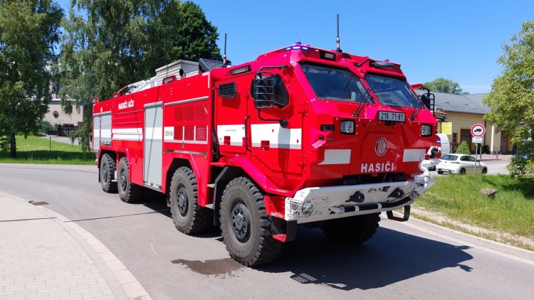 vojenské hasičské vozidlo CZVS 40 Atlas - jediné svého druhu v Evropě (2)